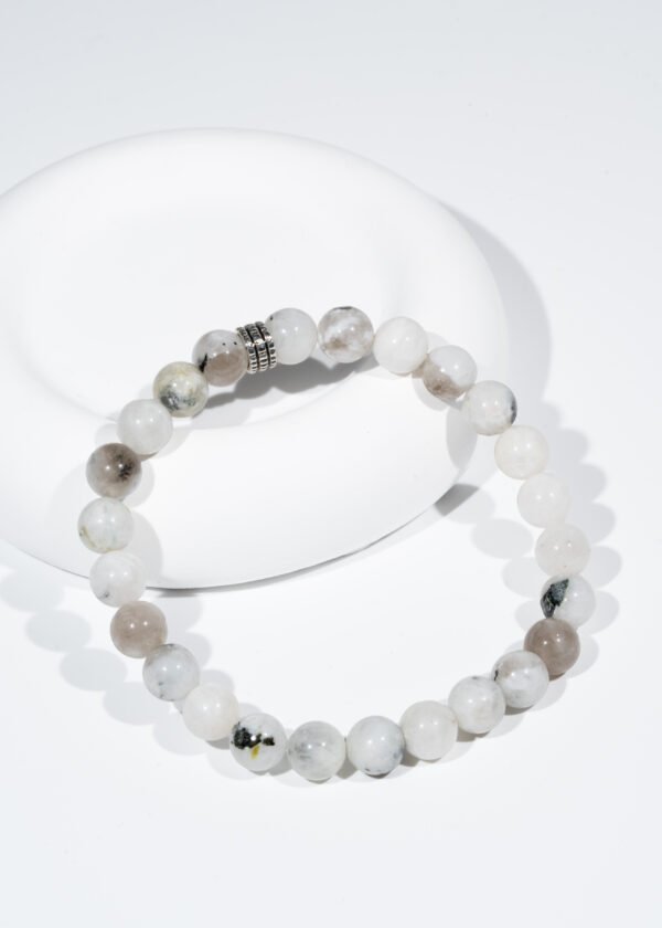 8mm İndia Ay Taşı Doğal Taş Bileklik