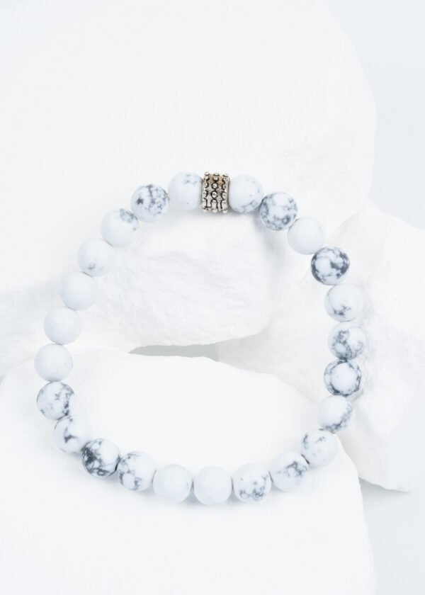 8mm Havlit Doğal Taş Bileklik