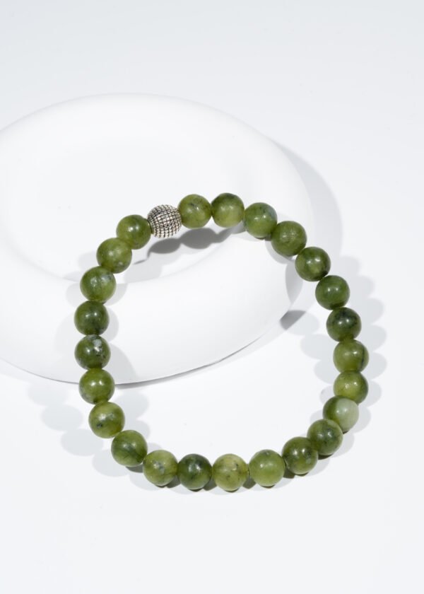 8mm Yeşim Doğal Taş Bileklik