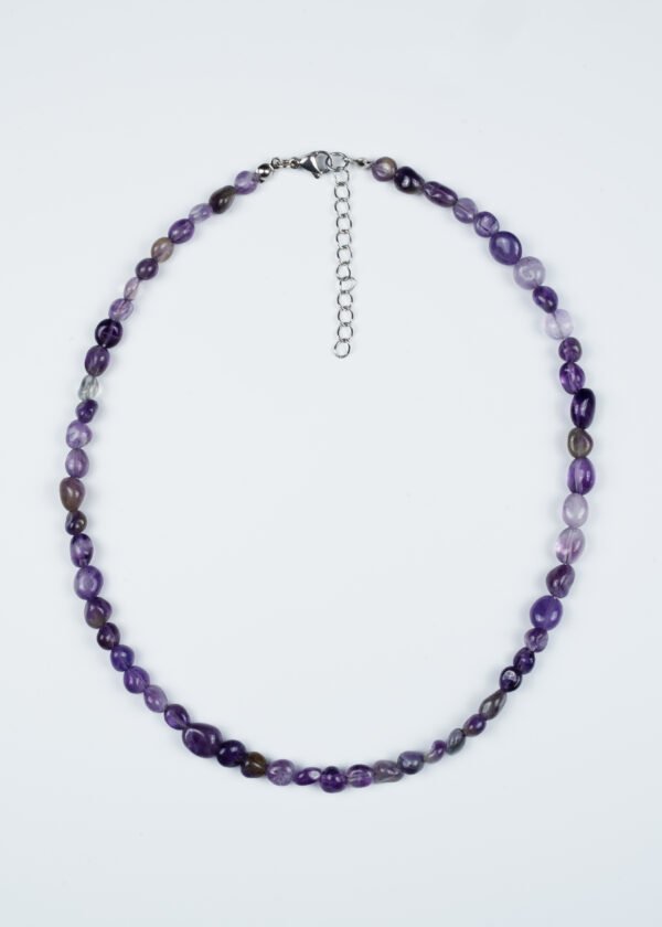 Ametist Doğal Taş Kolye