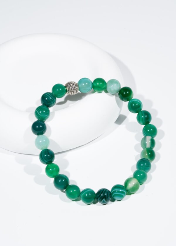 8mm Akik Doğal Taş Bileklik
