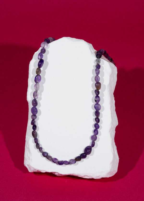 Ametist Doğal Taş Kolye