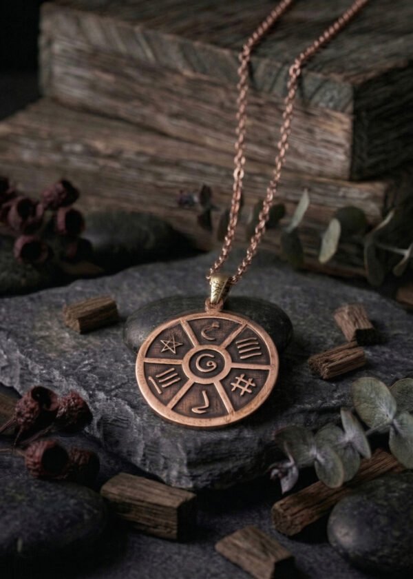 Celcelûtiyye Bakır Kolye - Görsel 3