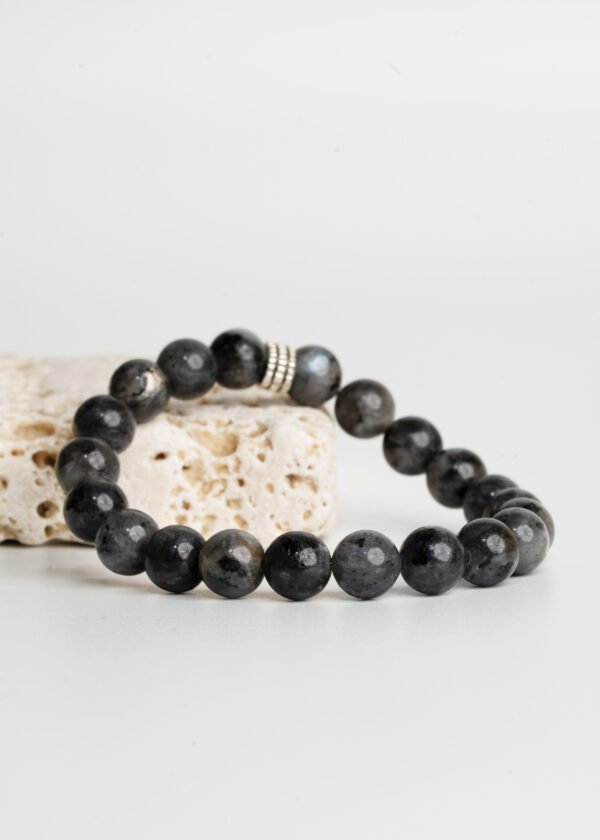 8mm Spektrolit Doğal Taş Bileklik